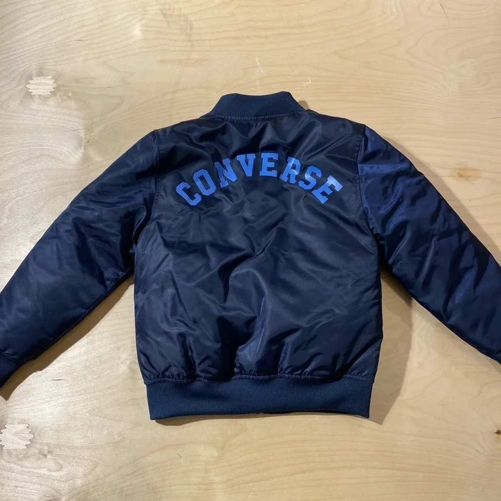 Converse Kids Navy Bomber Jacket Small (IZ)
